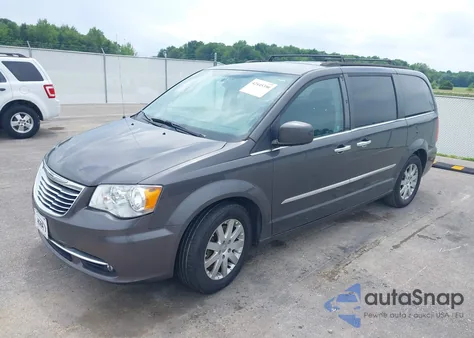 2015 Chrysler Town & Country Touring из США, поврежденный, VIN 2C4RC1BG5FR609467